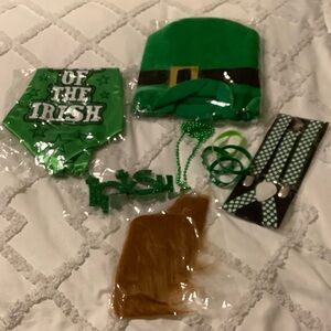 St. Patrick's Day Green Party Costume Set